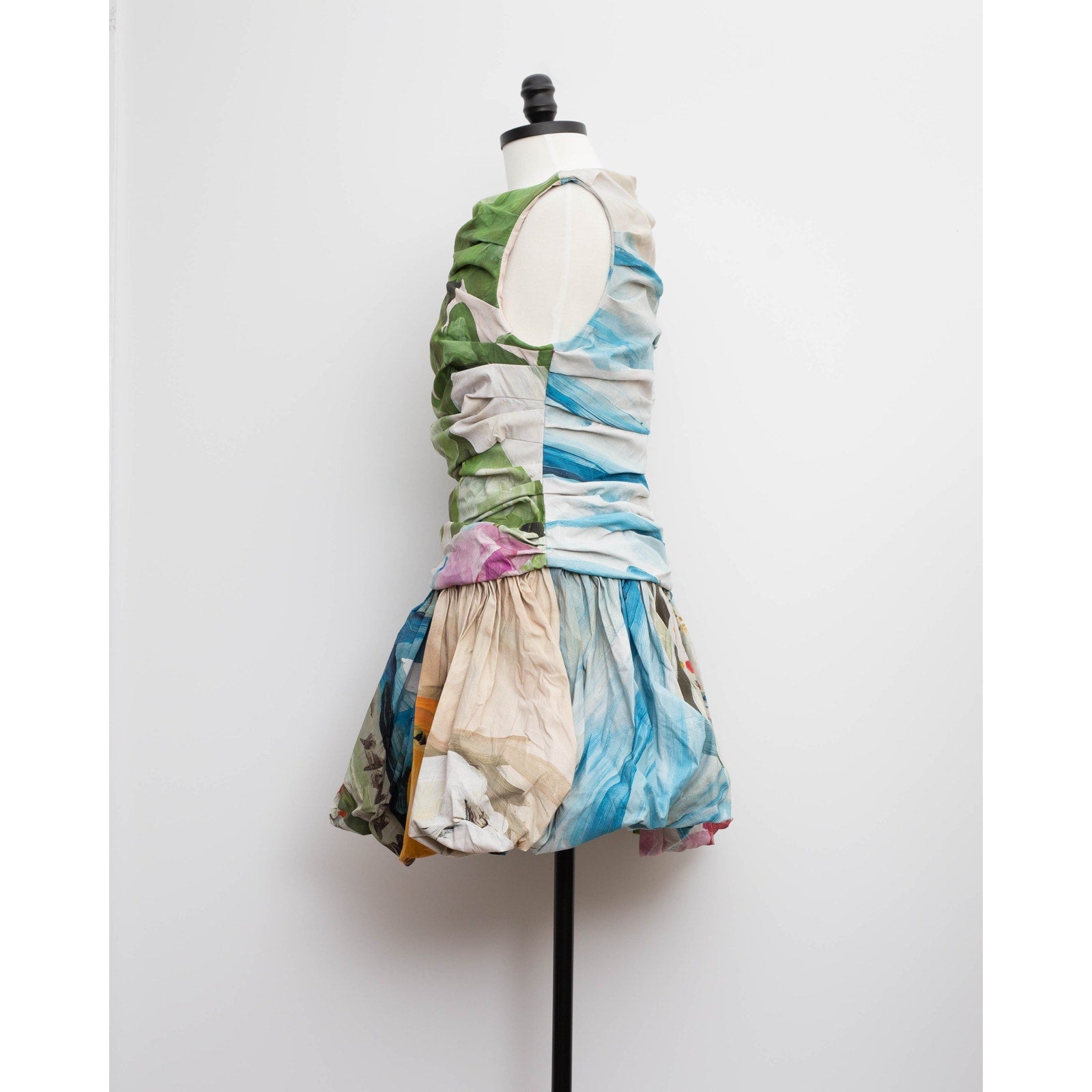 Acler Nershall Sleeveless Bubble-Hem Mini Dress US 10 - Wind & Song