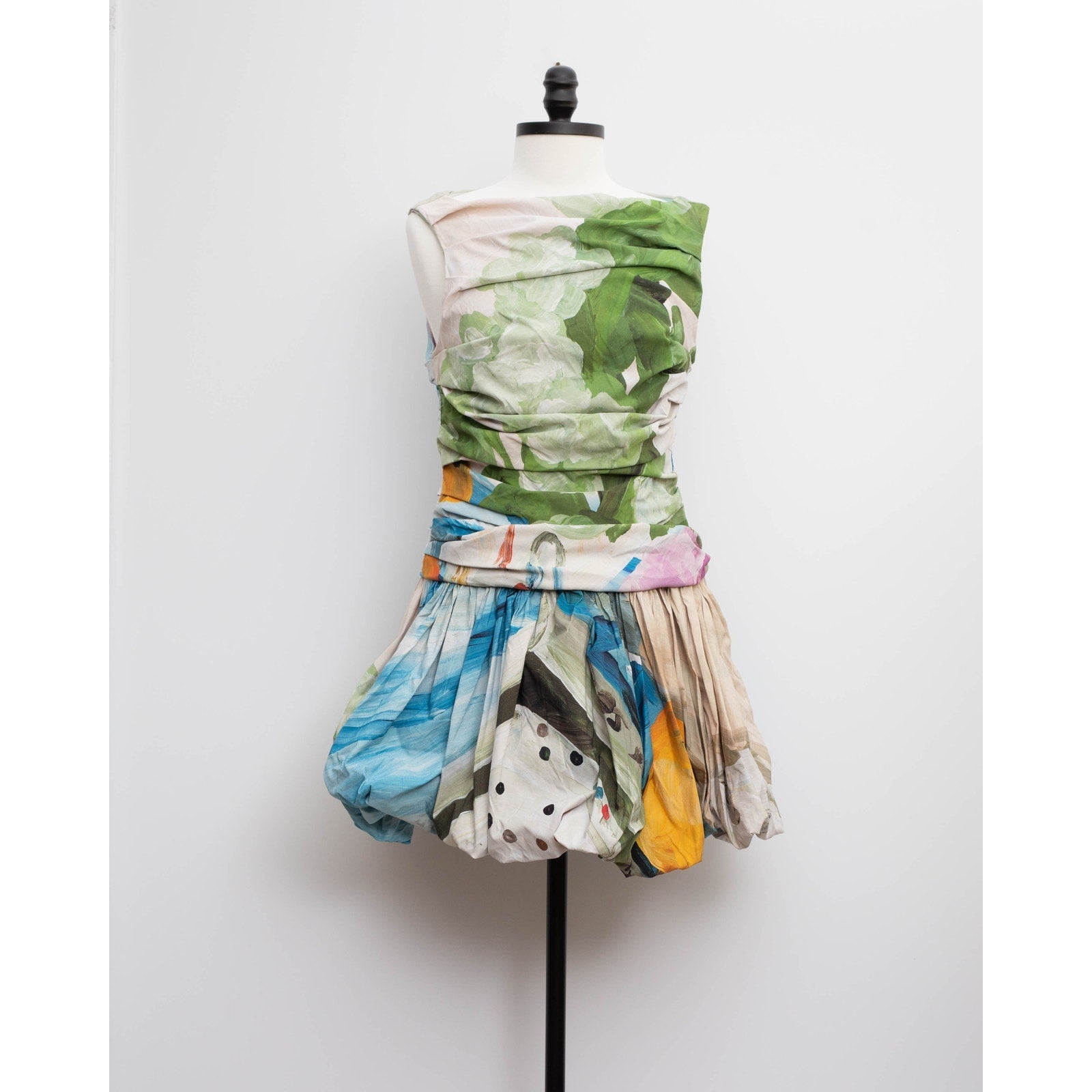 Acler Nershall Sleeveless Bubble-Hem Mini Dress US 10 - Wind & Song