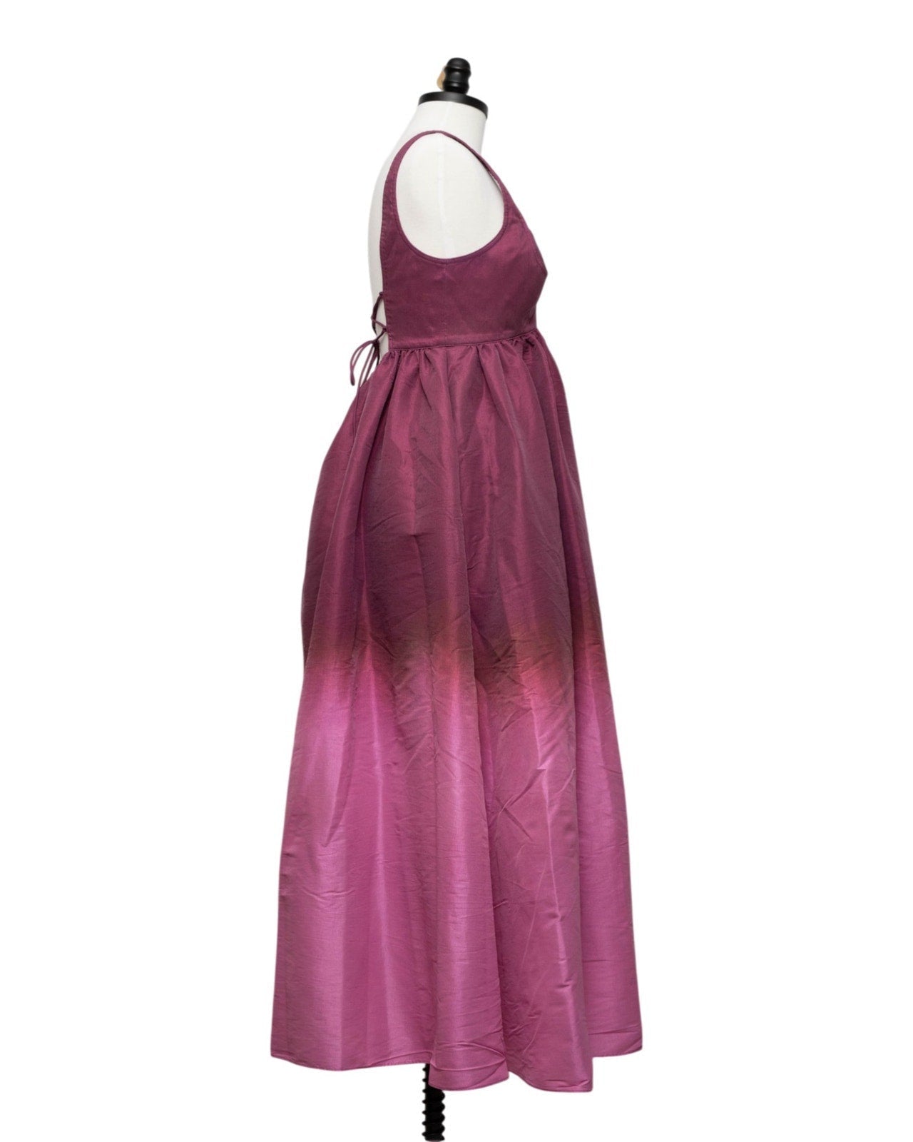 Acler Redin Maxi Dress Purple Ombre Sweetheart Gown Size 8 - Pre - owned - Wind & Song