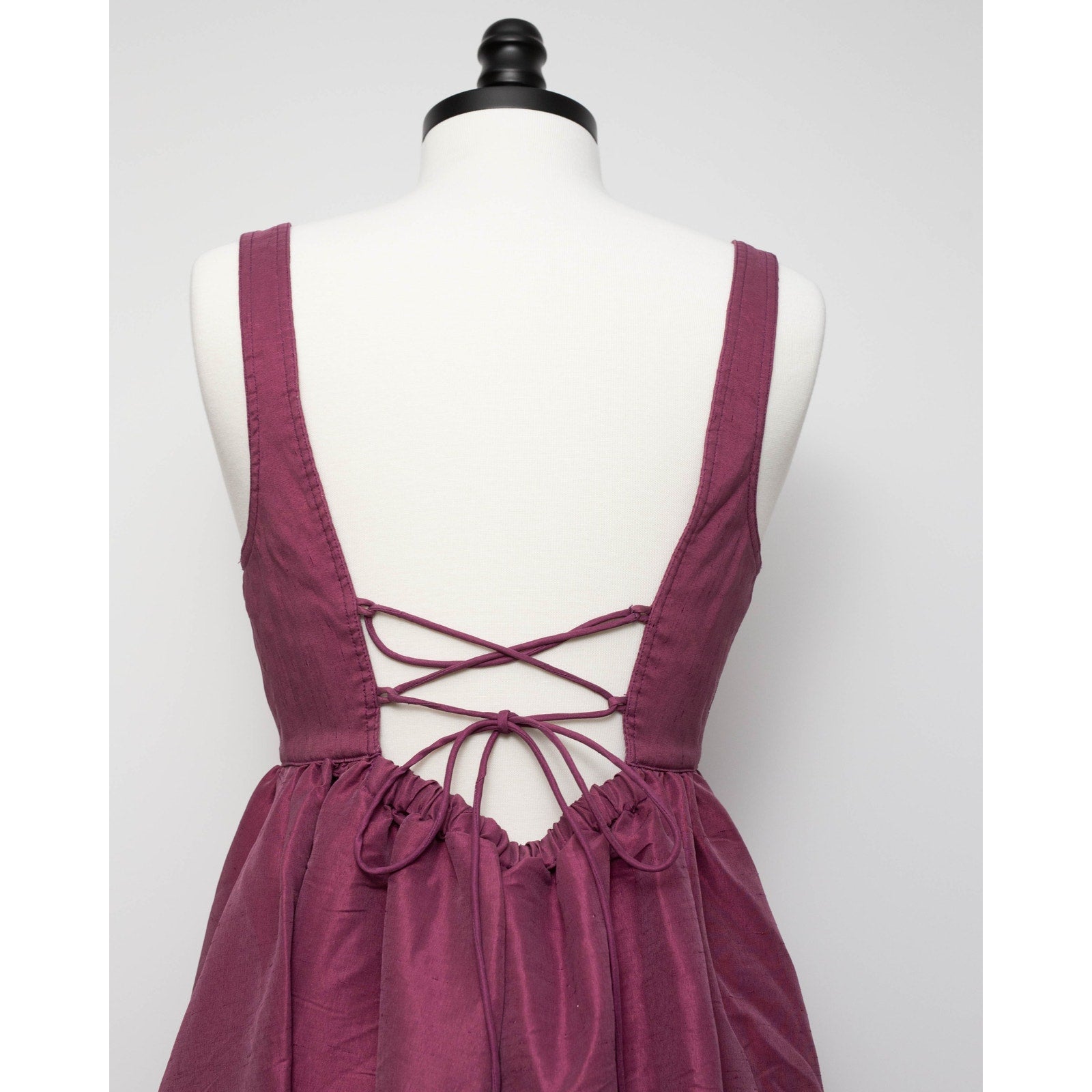 Acler Redin Maxi Dress Purple Ombre Sweetheart Gown Size 8 - Pre - owned - Wind & Song