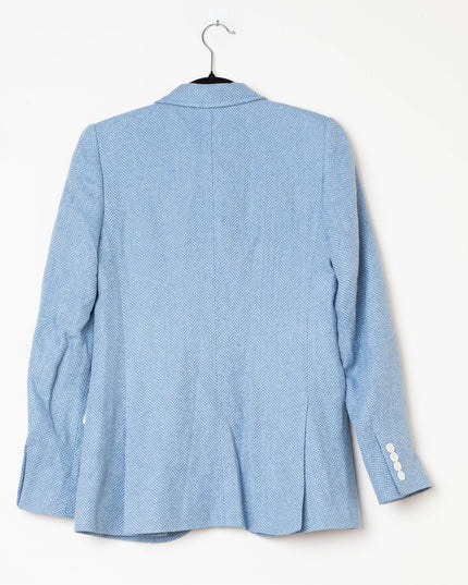 Polo Ralph Lauren Herringbone Linen-Blend Blazer - Size 2