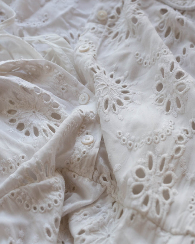 Maje Rapala White Mini Dress