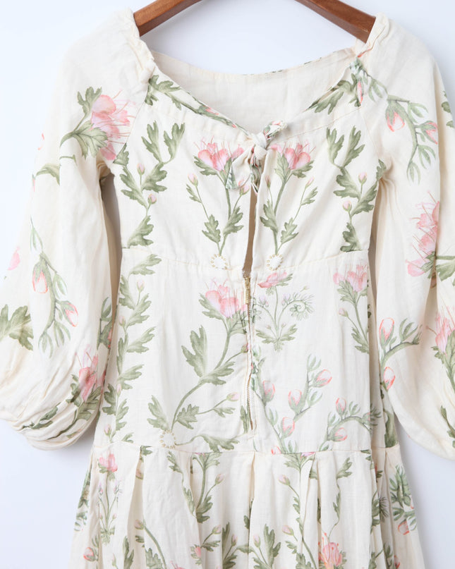 Agua by Agua Bendita Senlis Oasis Off - The - Shoulder Linen Maxi Dress Pre - owned - Wind & Song