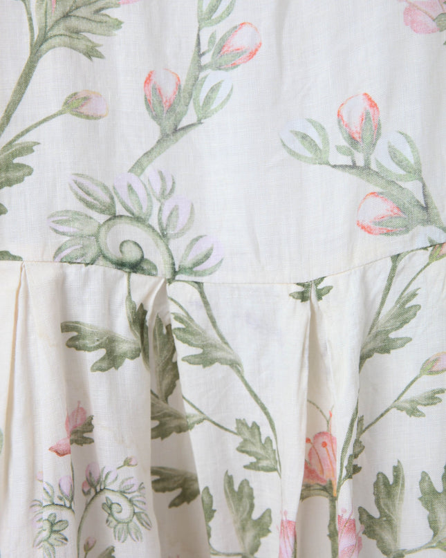 Agua by Agua Bendita Senlis Oasis Off - The - Shoulder Linen Maxi Dress Pre - owned - Wind & Song