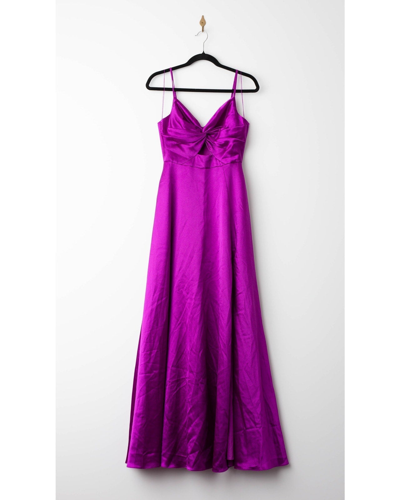 Aidan by Aidan Mattox Twist Front Cutout Gown - Wind & Song