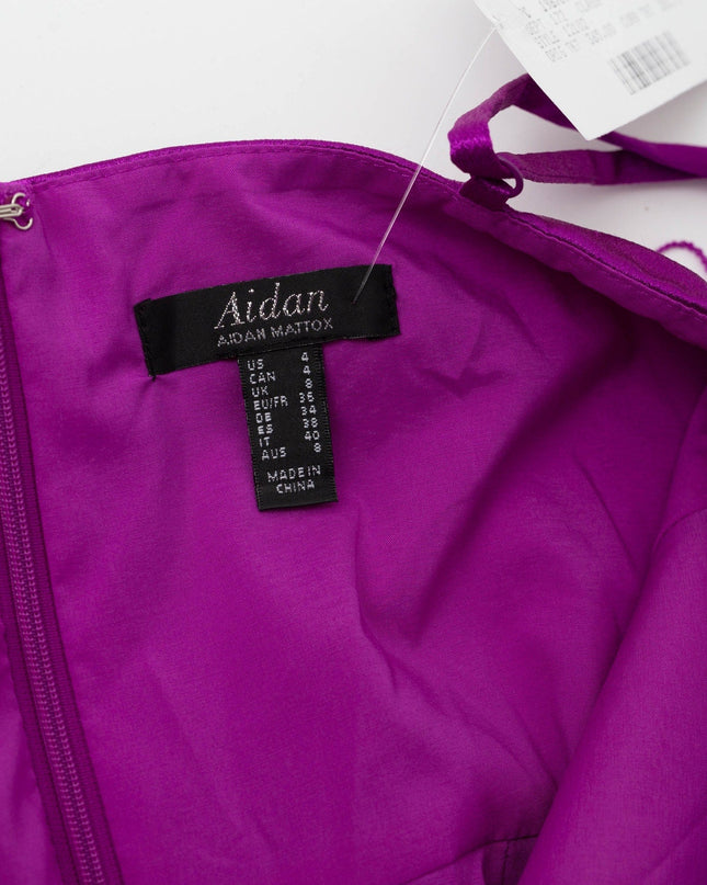 Aidan by Aidan Mattox Twist Front Cutout Gown - Wind & Song