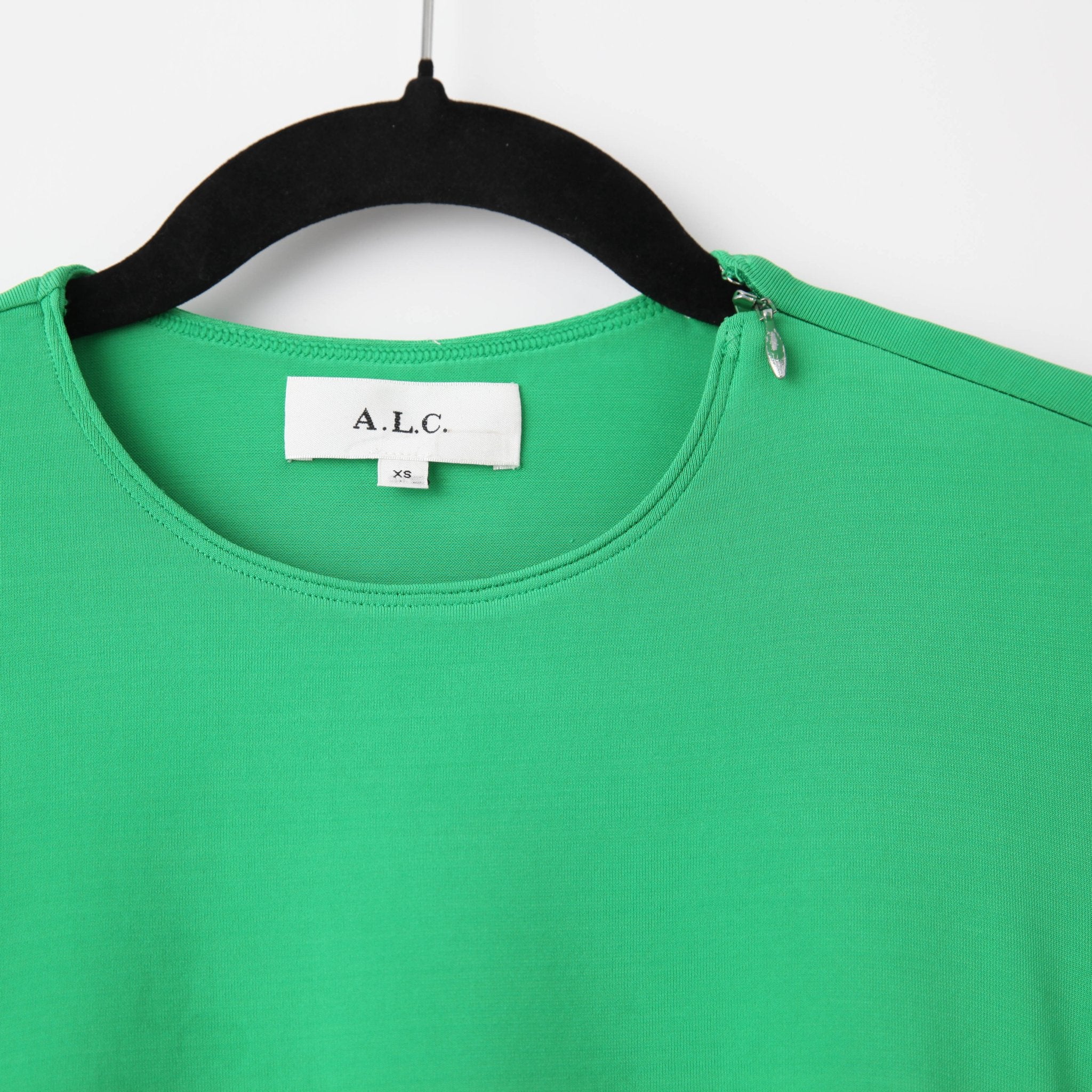 A.L.C. Adeline Dress in Fern Green - Wind & Song