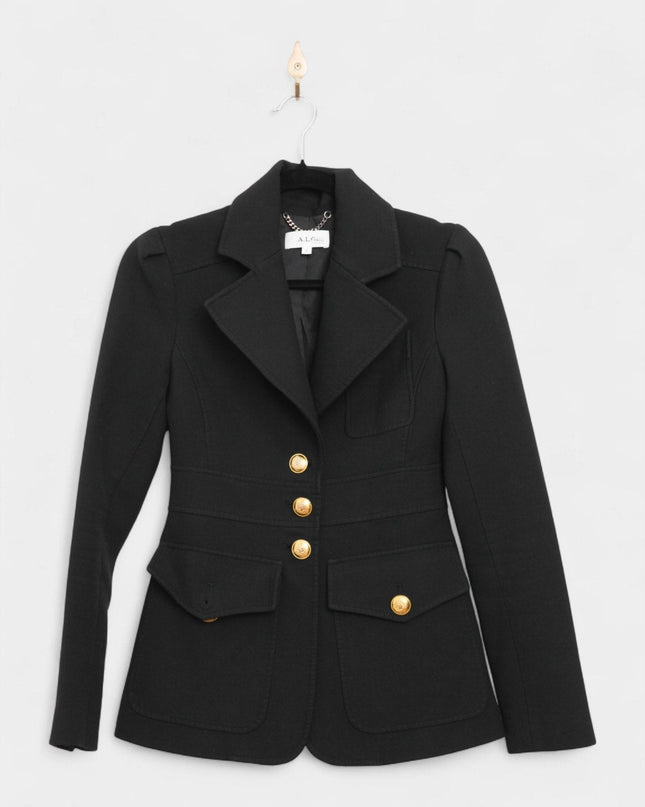 A.L.C. Amelia Jacket in Black - Wind & Song