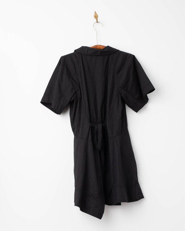 A.L.C. Julie Black Cotton Mini Dress - Wind & Song