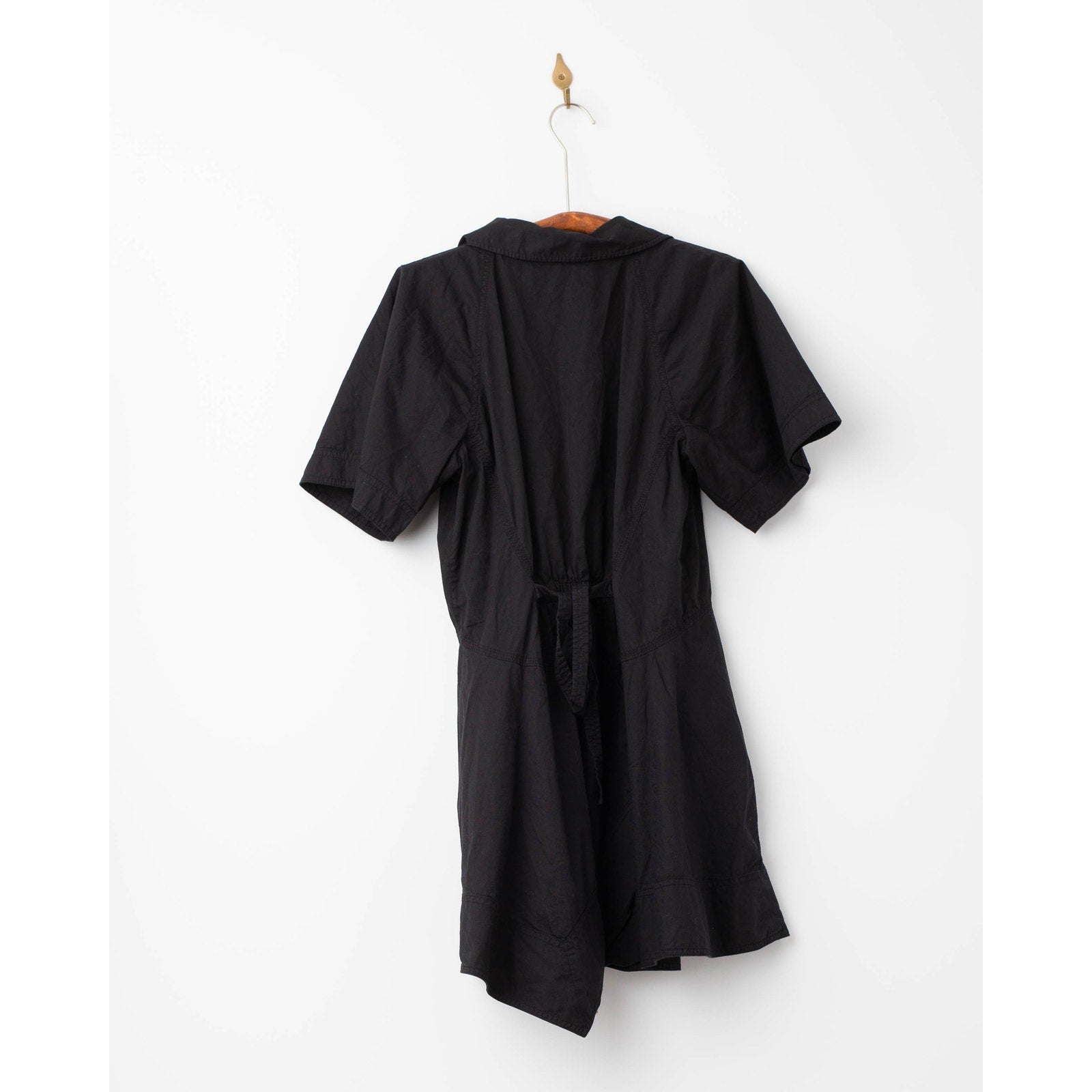 A.L.C. Julie Black Cotton Mini Dress - Wind & Song