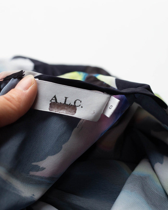 A.L.C. Leah Pleated Maxi Dress - Wind & Song