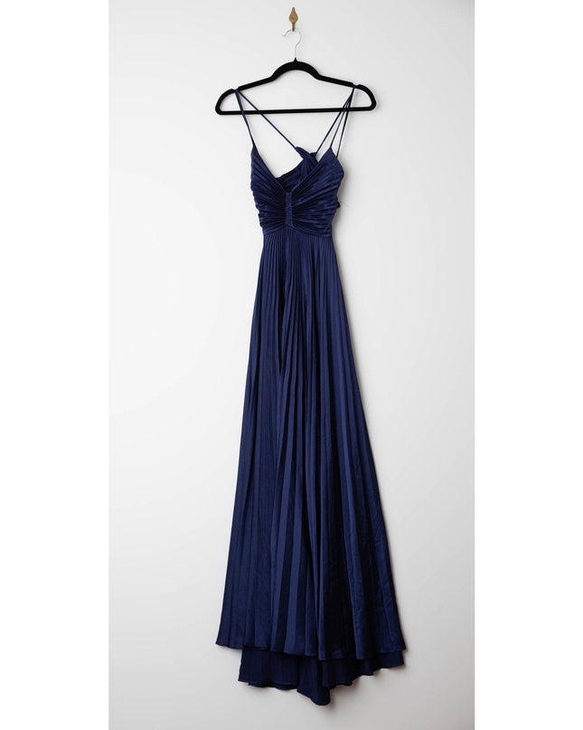 A.L.C. Navy Aries Maxi Dress in Navy Blue - Size 0 - Wind & Song