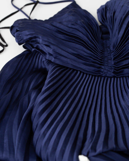 A.L.C. Navy Aries Maxi Dress in Navy Blue - Size 0 - Wind & Song