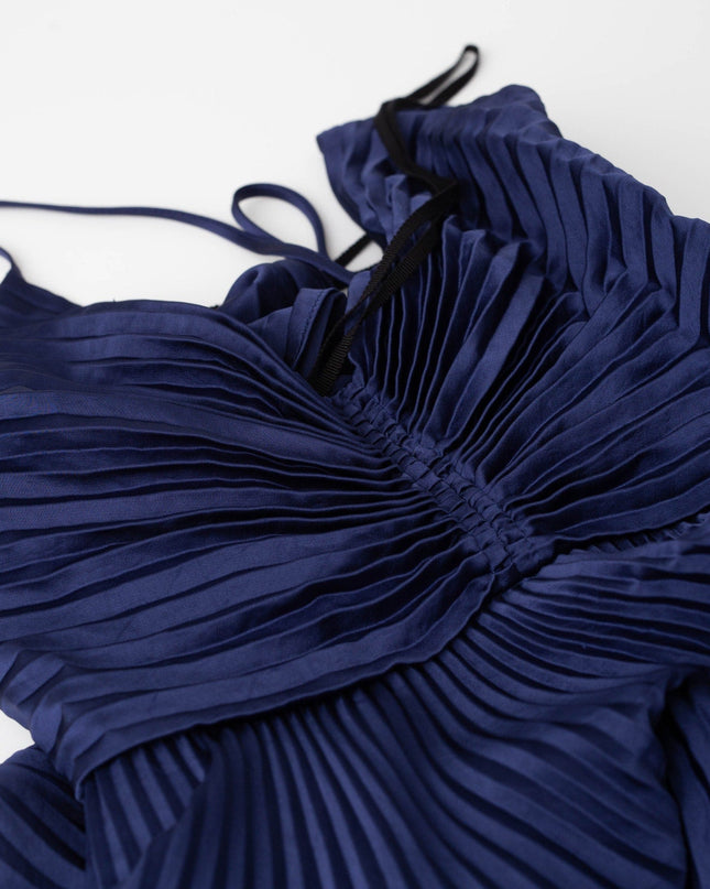 A.L.C. Navy Aries Maxi Dress in Navy Blue - Size 0 - Wind & Song