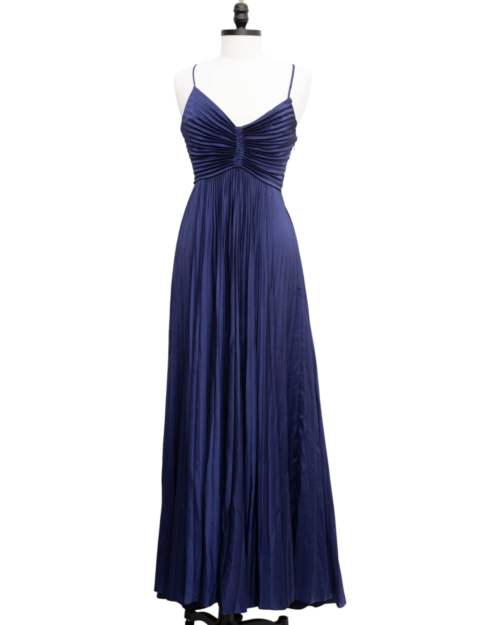 A.L.C. Navy Aries Maxi Dress in Navy Blue Size 2 & 00 - Wind & Song