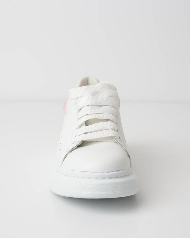 Alexander McQueen Oversized Sneaker in White/multicolour - Wind & Song