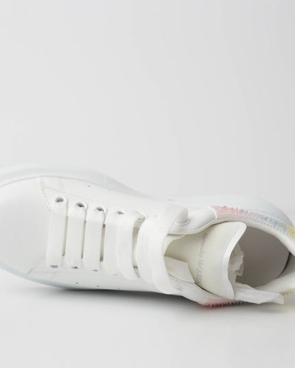 Alexander McQueen Oversized Sneaker in White/multicolour - Wind & Song