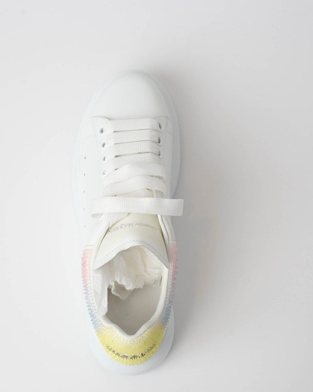 Alexander McQueen Oversized Sneaker in White/multicolour - Wind & Song