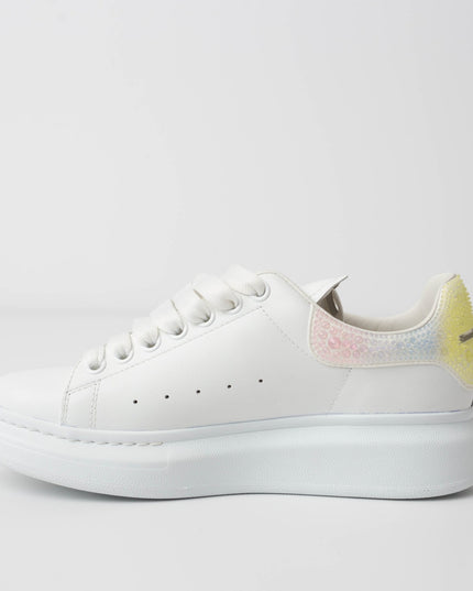 Alexander McQueen Oversized Sneaker in White/multicolour - Wind & Song