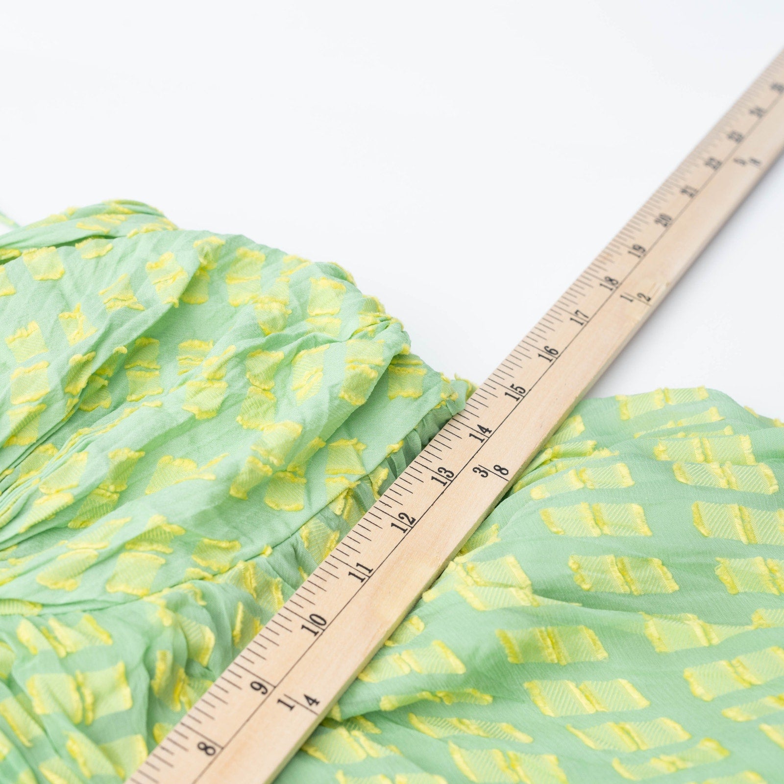 Alexis Elea Green Abstract Dress - Wind & Song