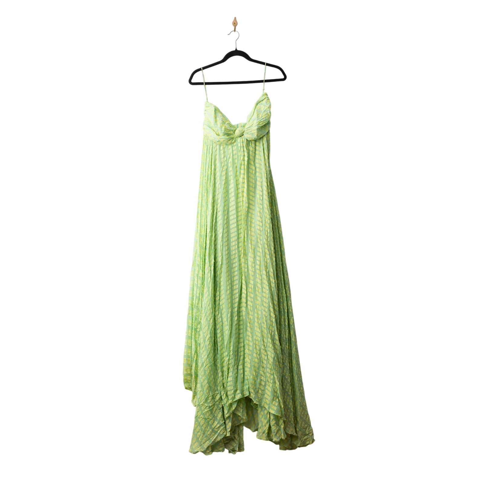 Alexis Elea Green Abstract Dress - Wind & Song