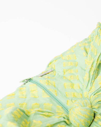 Alexis Elea Green Abstract Dress - Wind & Song