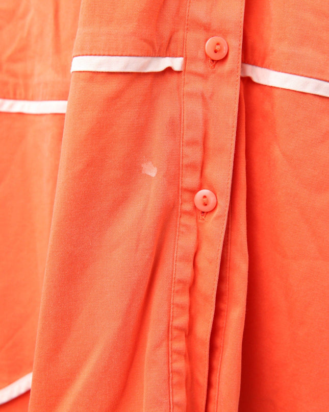 Alexis Rhodes Orange Midi Dress Size M - Wind & Song