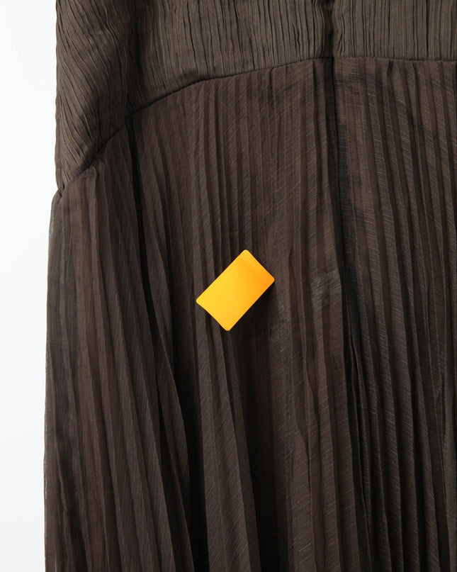 AMUR Sue Pleated Gown – Pre - Owned - Wind & Song