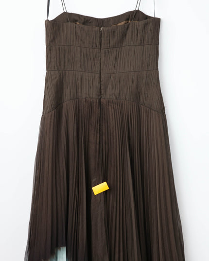 AMUR Sue Pleated Gown – Pre - Owned - Wind & Song