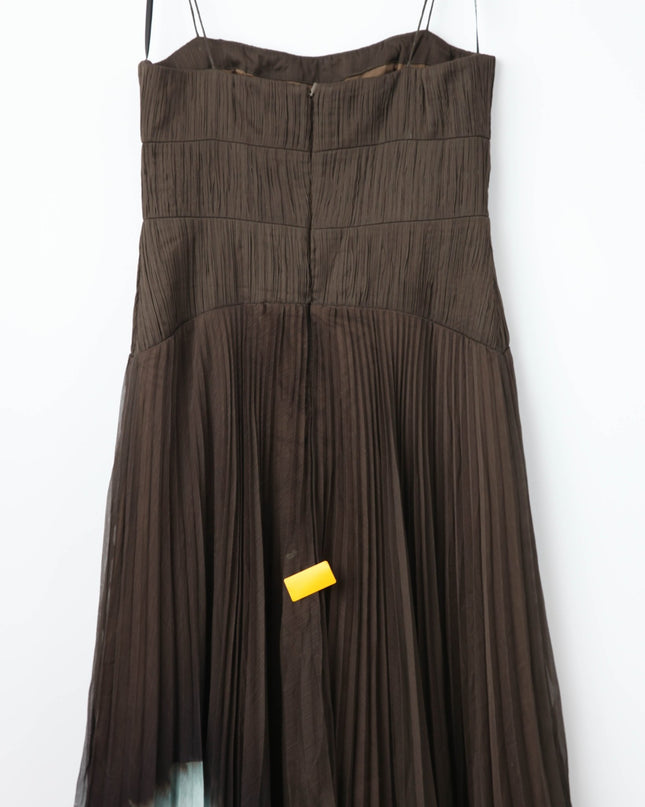 AMUR Sue Pleated Gown – Pre - Owned - Wind & Song