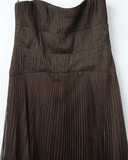 AMUR Sue Pleated Gown – Pre - Owned - Wind & Song