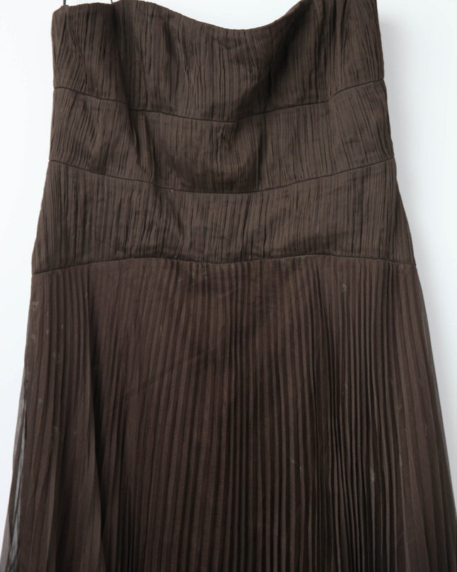 AMUR Sue Pleated Gown – Pre - Owned - Wind & Song