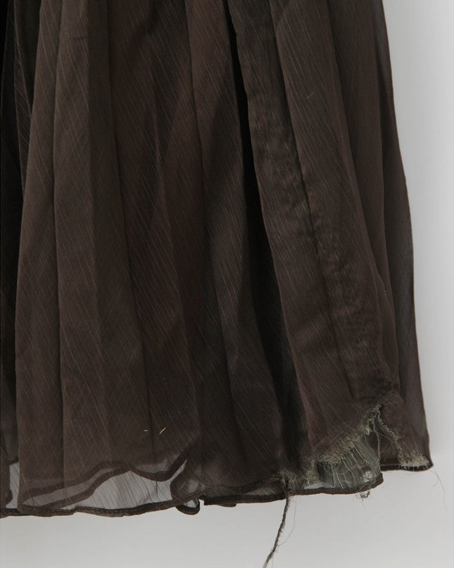 AMUR Sue Pleated Gown – Pre - Owned - Wind & Song