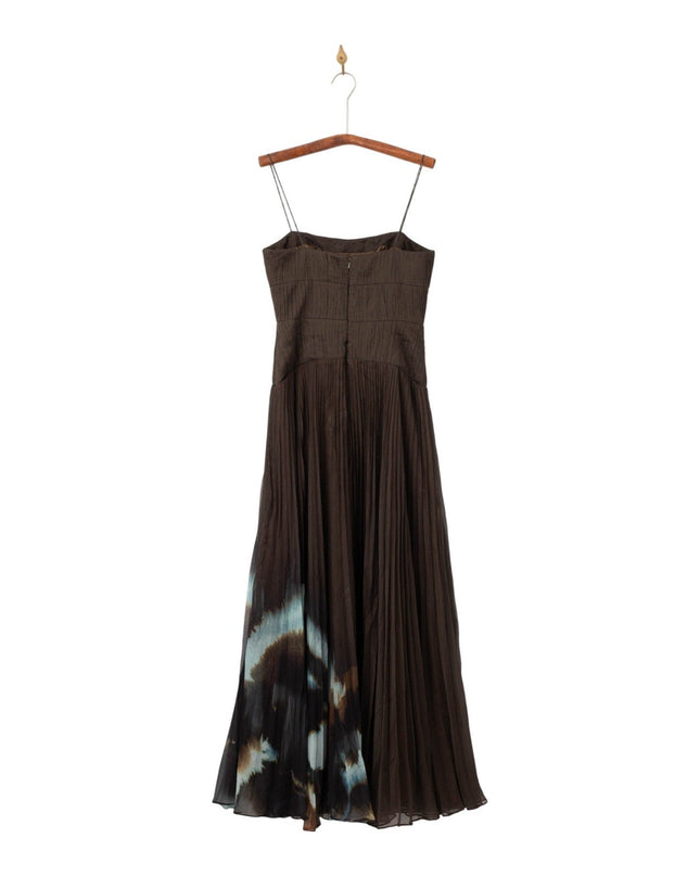 AMUR Sue Pleated Gown – Pre - Owned - Wind & Song