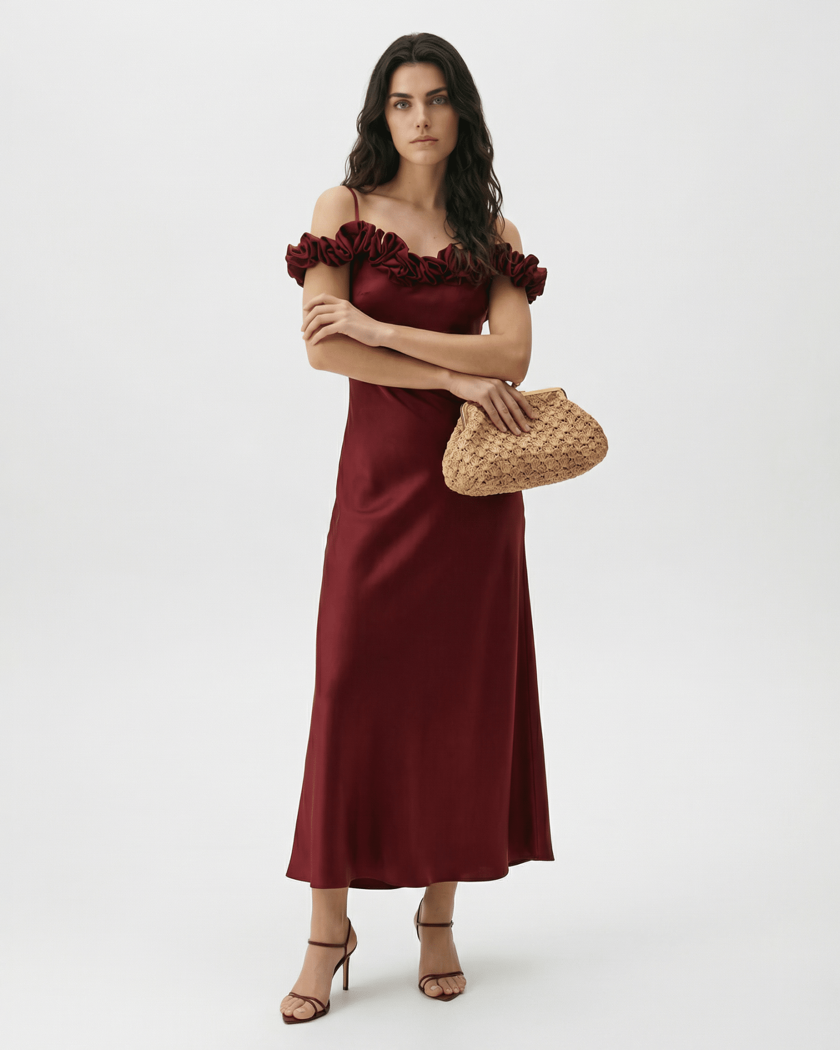 Anya Hindmarch Maud Bow Clutch - Wind & Song