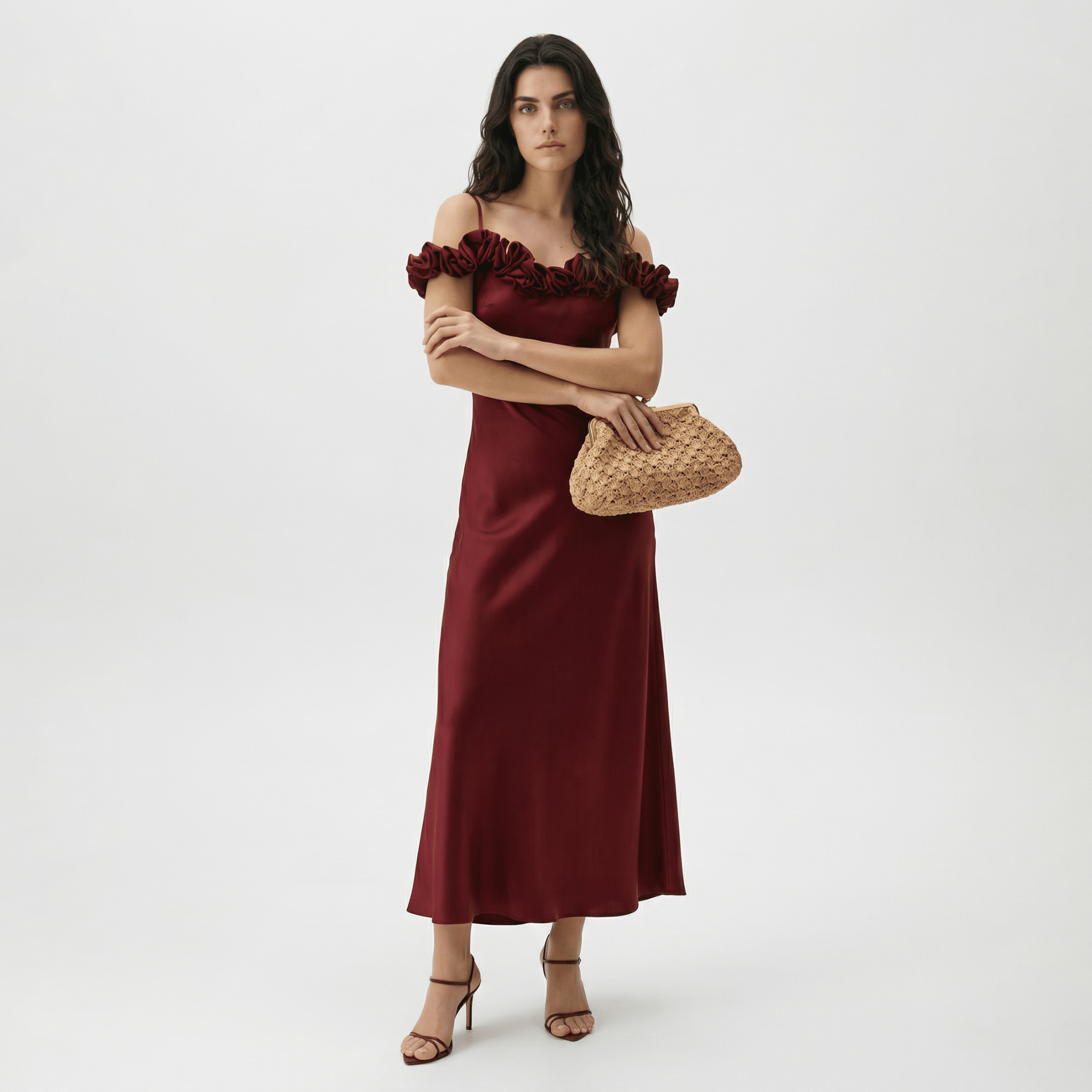 Anya Hindmarch Maud Bow Clutch - Wind & Song