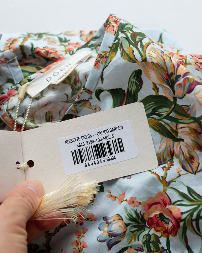 Doen NWT Noisette Maxi Dress Calico Garden Liberty Fabric Size S