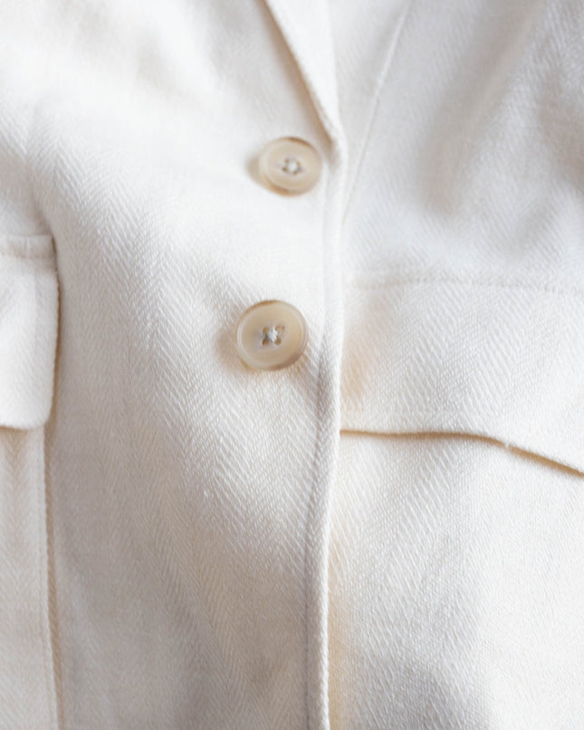 Polo Ralph Lauren Linen Blazer in White