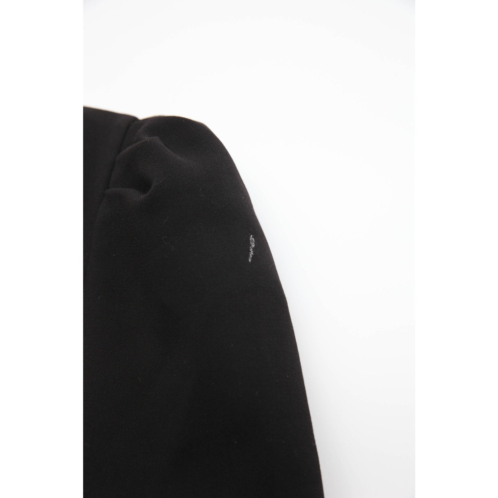 Badgley Mischka Black Puff Sleeves Gown in Black Size 4 - Wind & Song