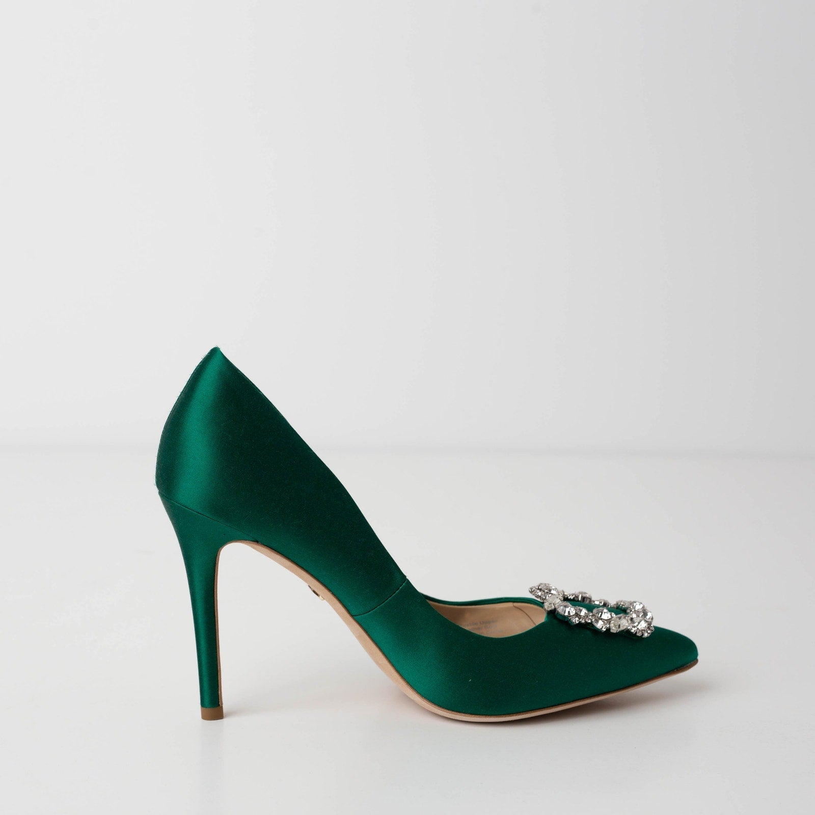 Badgley Mischka Cher Evening Pumps in Green - Wind & Song
