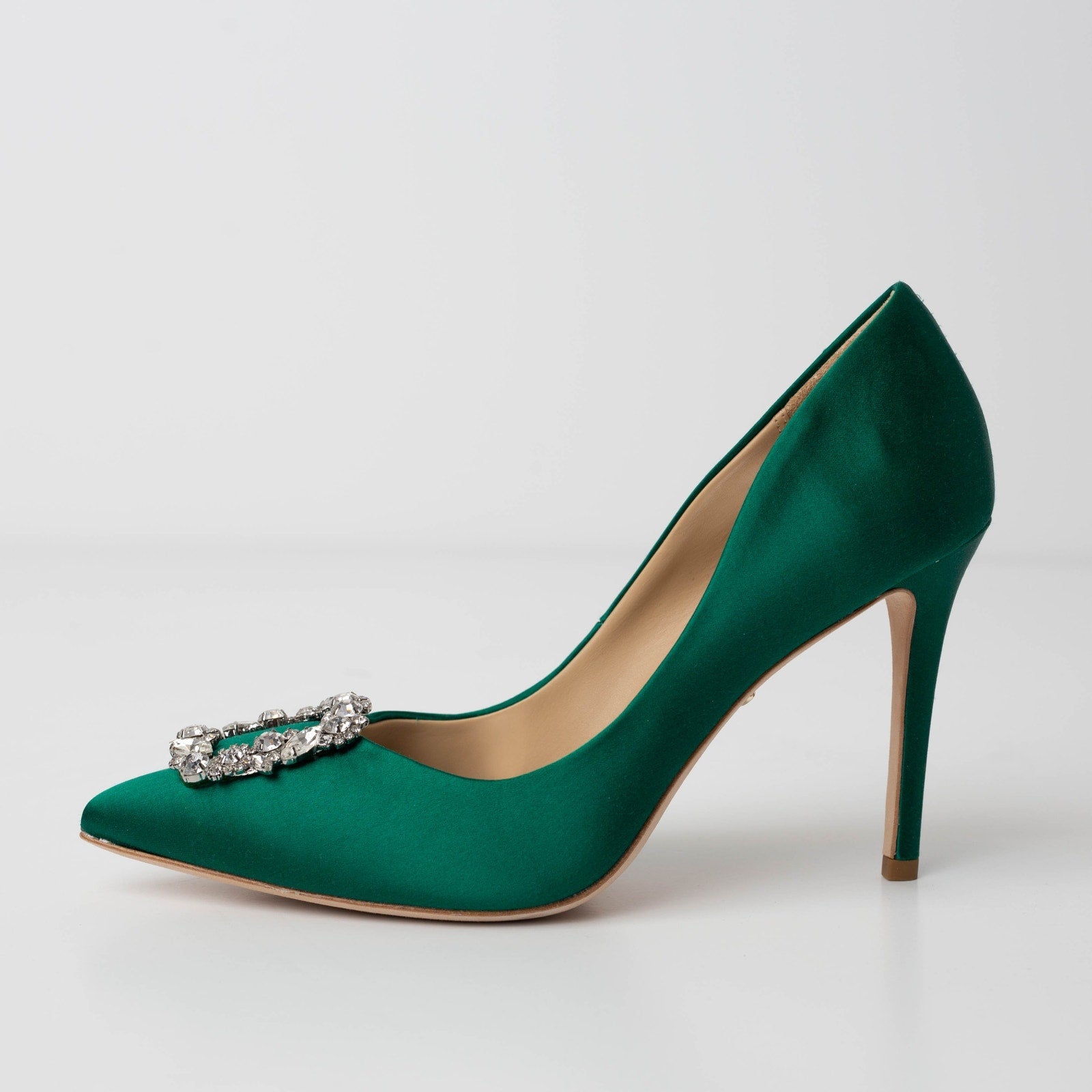 Badgley Mischka Cher Evening Pumps in Green - Wind & Song