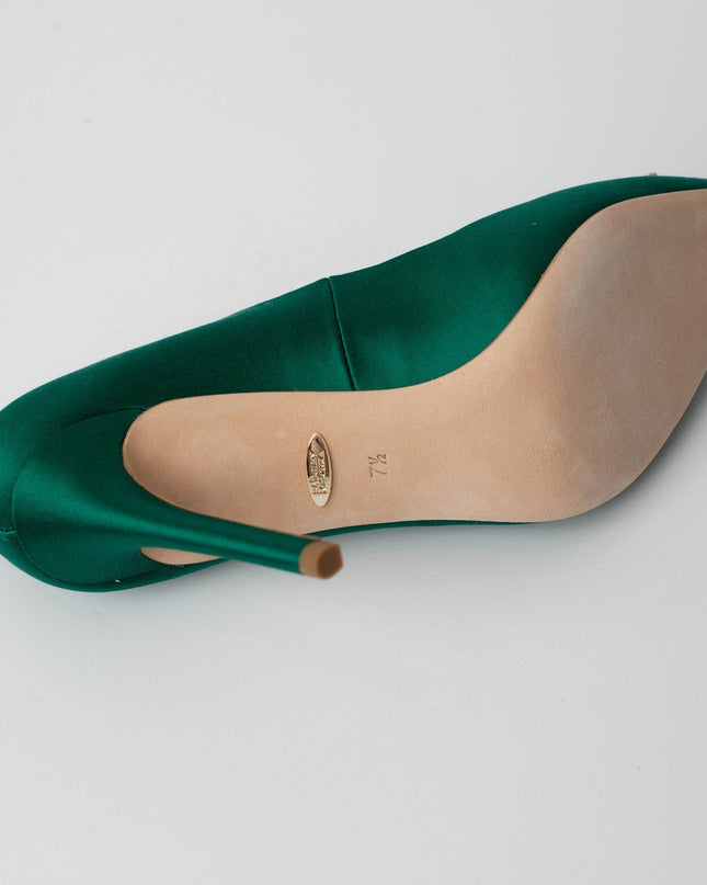 Badgley Mischka Cher Evening Pumps in Green - Wind & Song