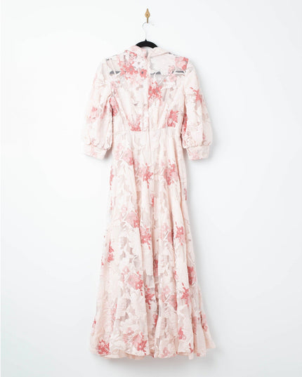 Badgley Mischka Lace Applique Shirt Dress - Wind & Song