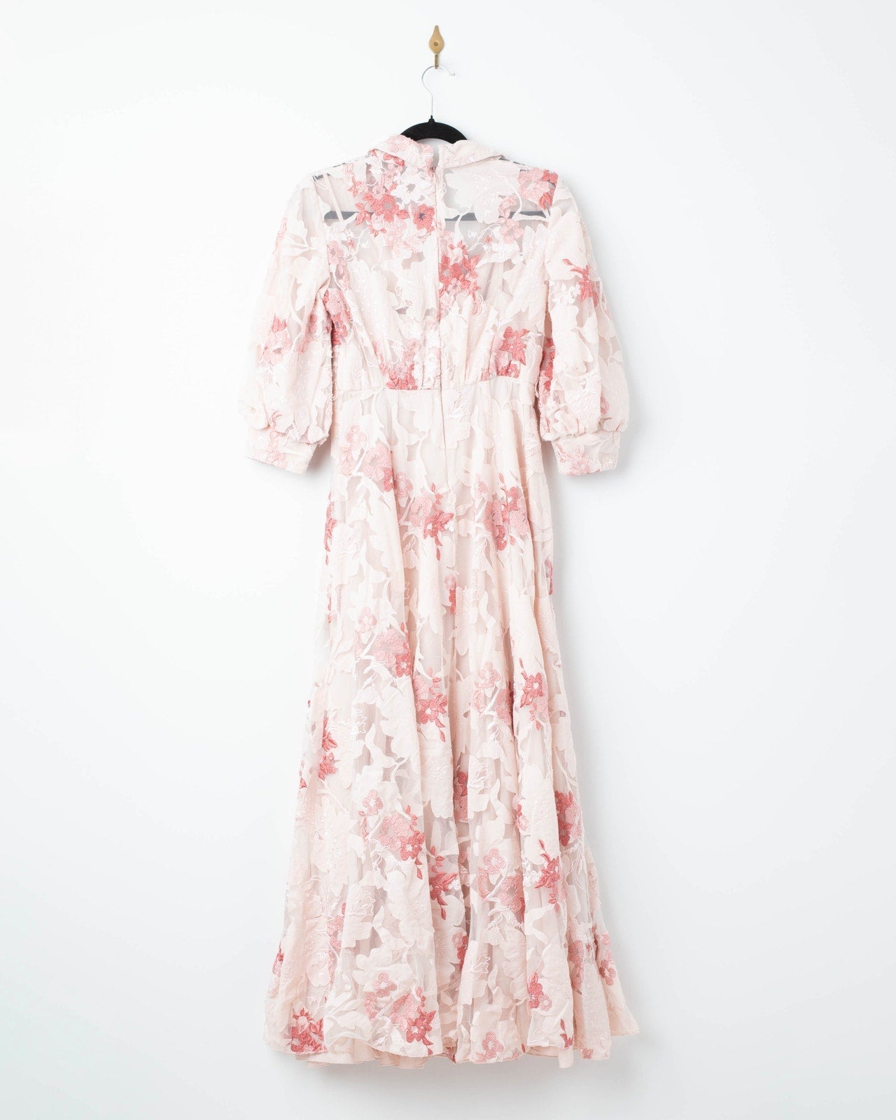 Badgley Mischka Lace Applique Shirt Dress - Wind & Song