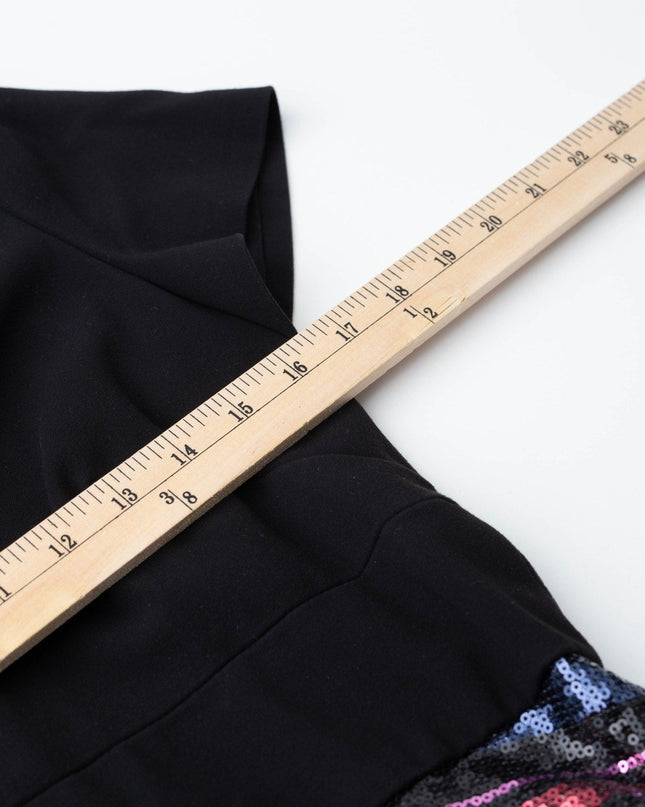 Badgley Mischka Sequin Skirt Gown - Wind & Song