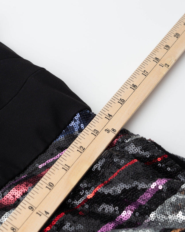 Badgley Mischka Sequin Skirt Gown - Wind & Song