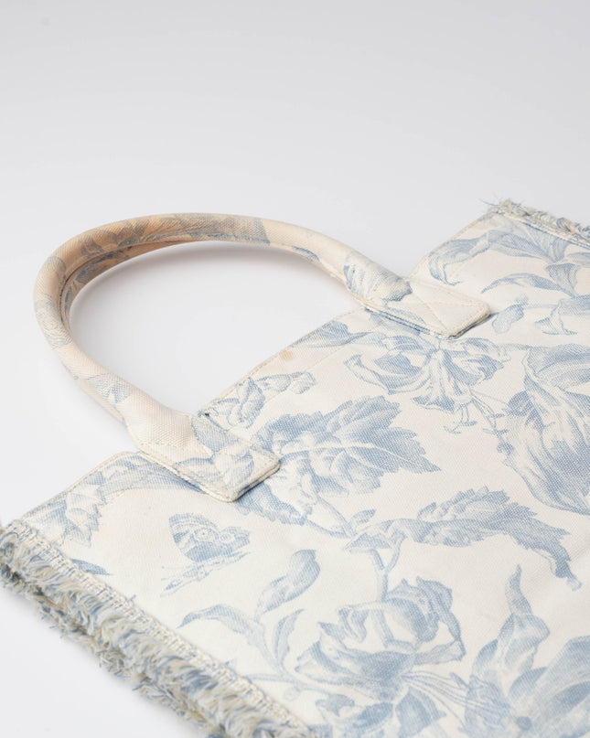 Sandro Kasbah Blue Floral Bag
