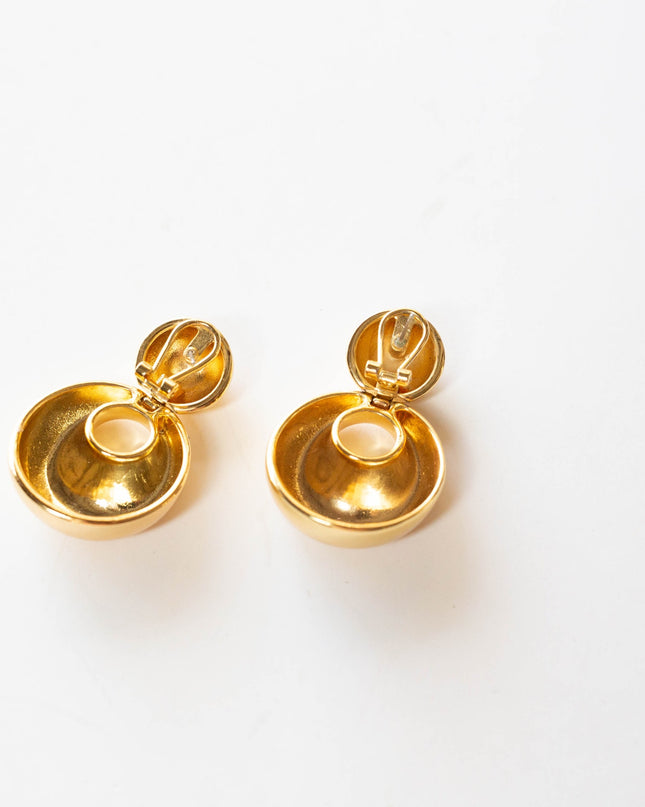 Lele Sadoughi Medallion Drop Earrings