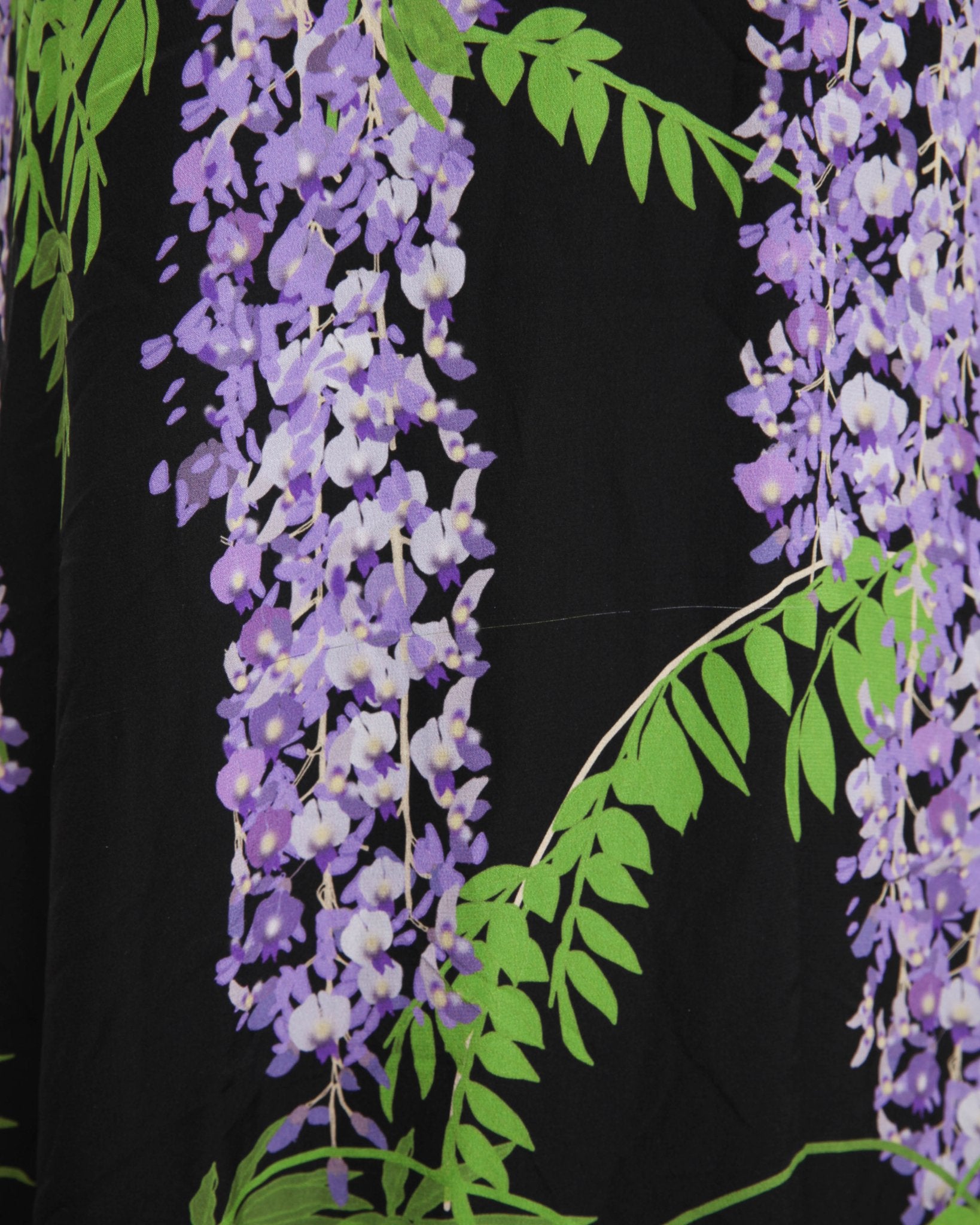 Bernadette Lola Silk Floral One Shoulder Dress Size 38 - Wind & Song