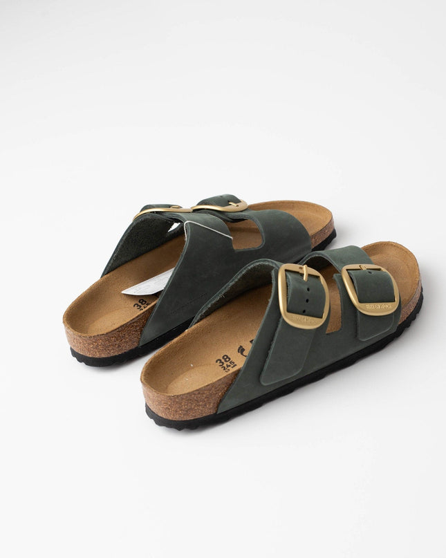 Birkenstock Arizona Oiled Leather in Thyme - Wind & Song